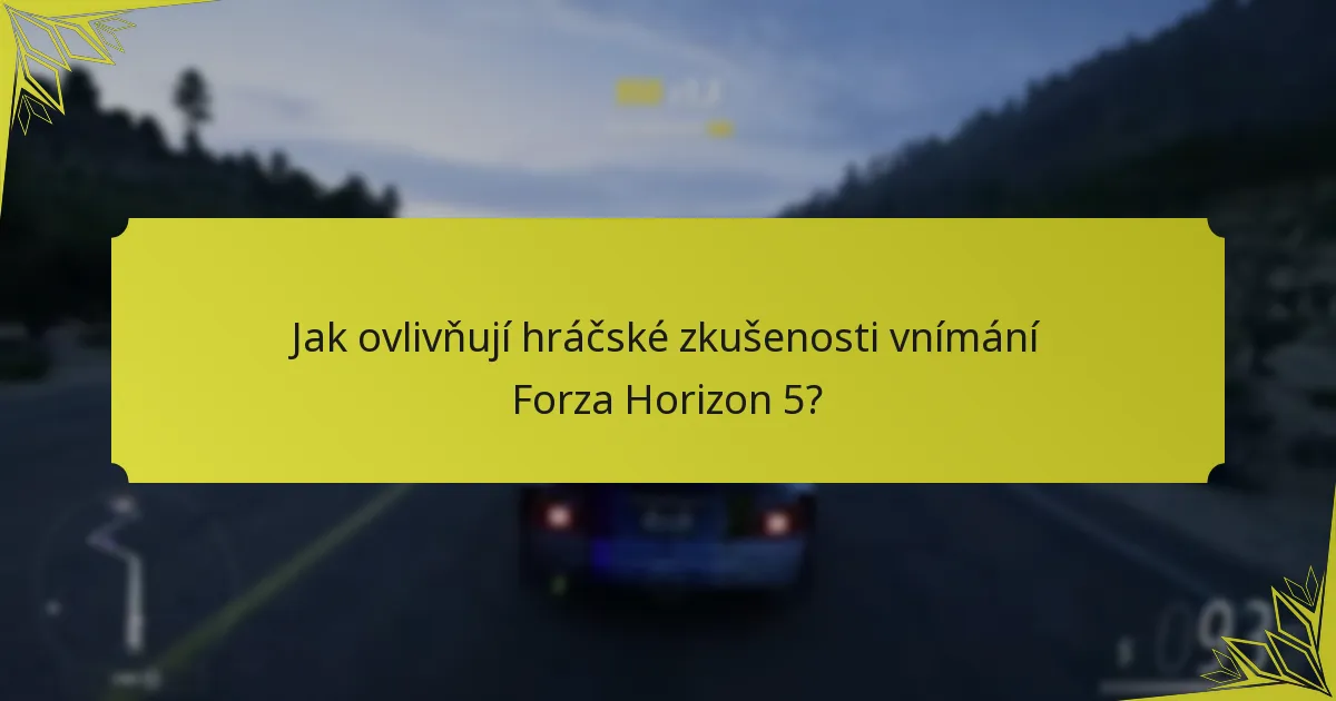Jaké předměty zlepšují zážitek z Forza Horizon 5 na Xbox Game Pass?
